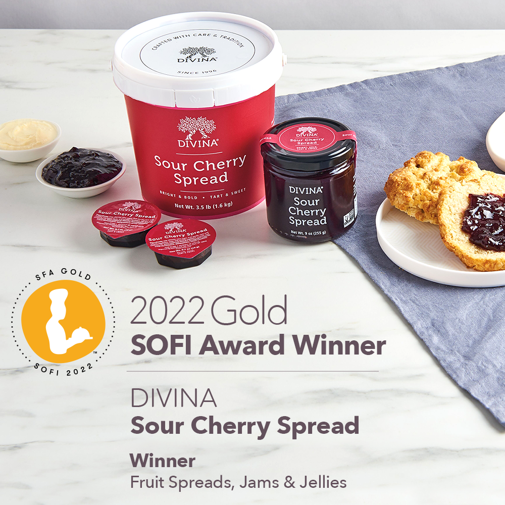 Spread the Word: Our Sour Cherry Spread is Gold!