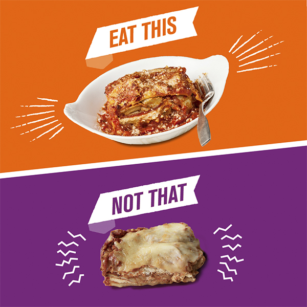 Eat This/Not That: Lasagna