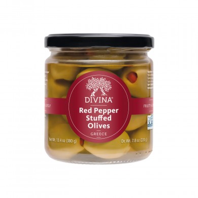 20278 - Red Pepper Stuffed Olives