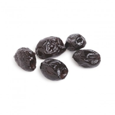 CLP305 - Dry-Cured Black Olives, Pitted