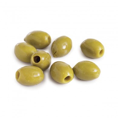 OG270 - Organic Green Olives, Pitted