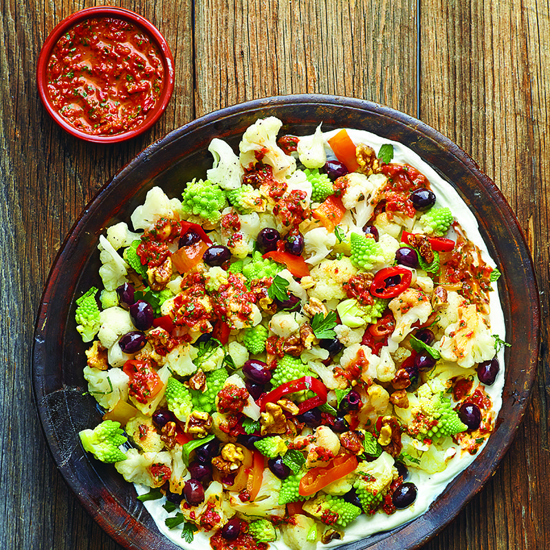 Mediterranean Cauliflower Salad