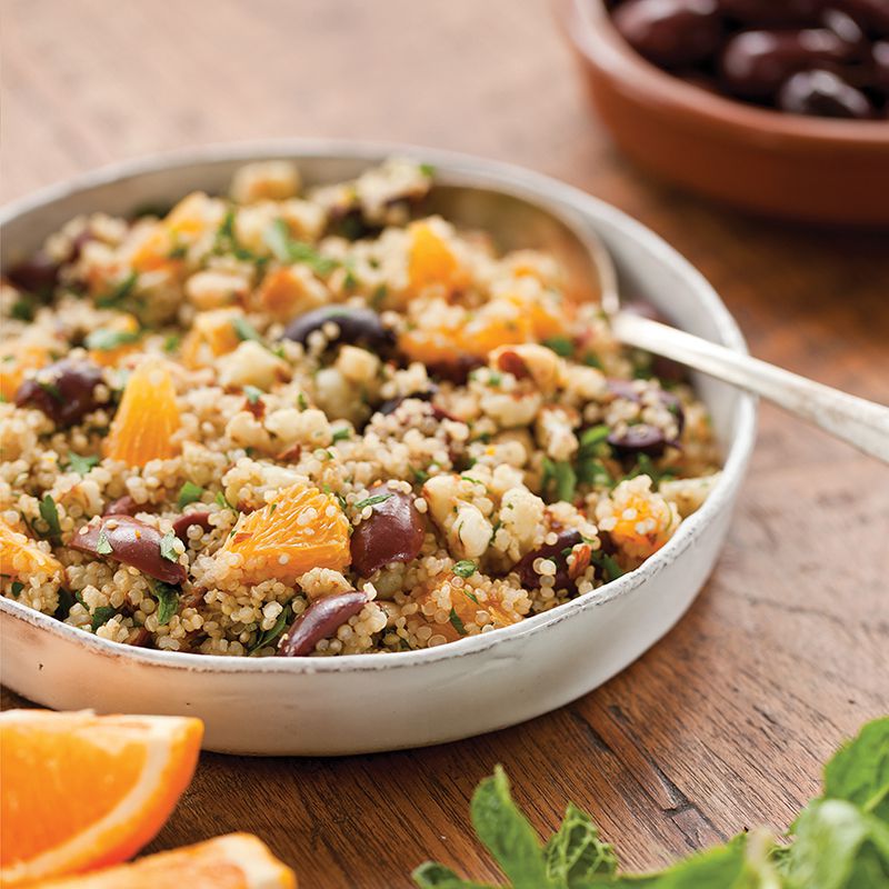 Kalamata & Cauliflower Quinoa Bowl