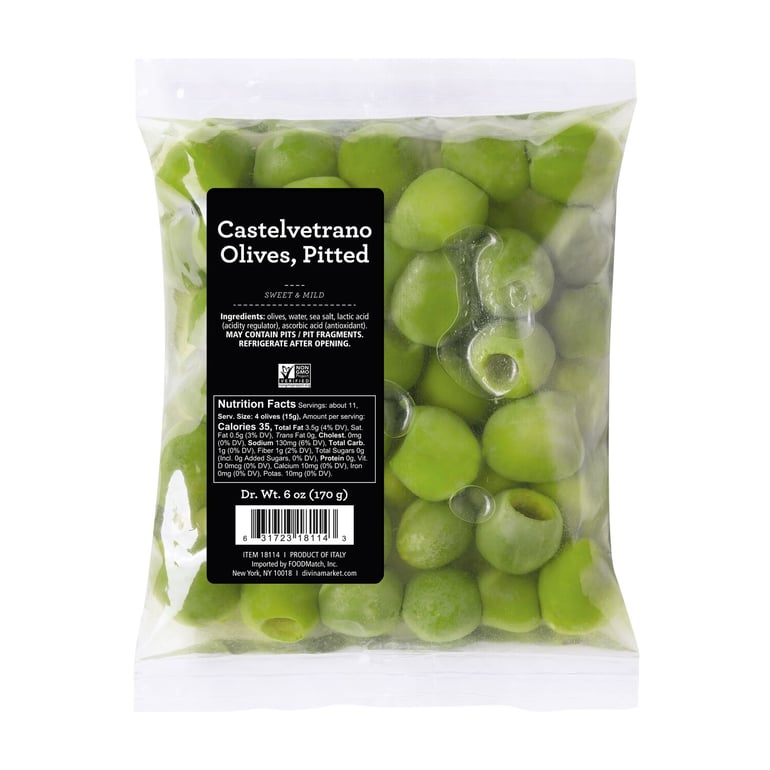 18114 - Castelvetrano Olives, Pitted
