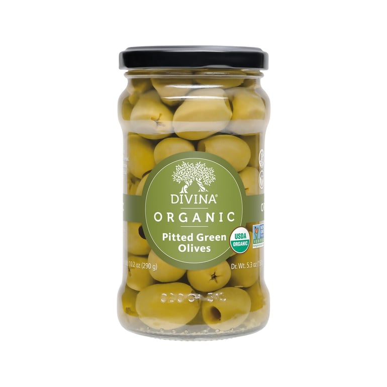21270 - Organic Pitted Green Olives