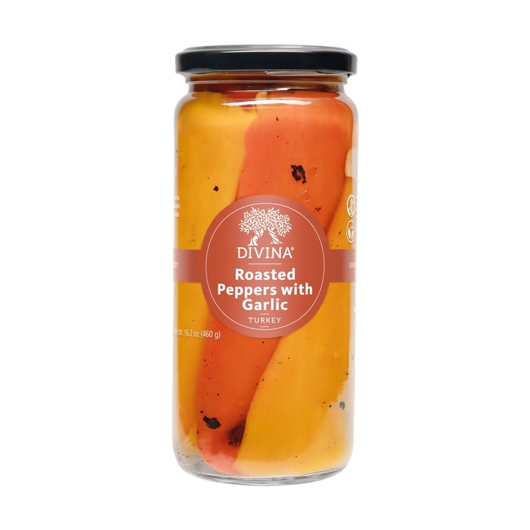 20160 - Roasted Red & Yellow Peppers with Garlic