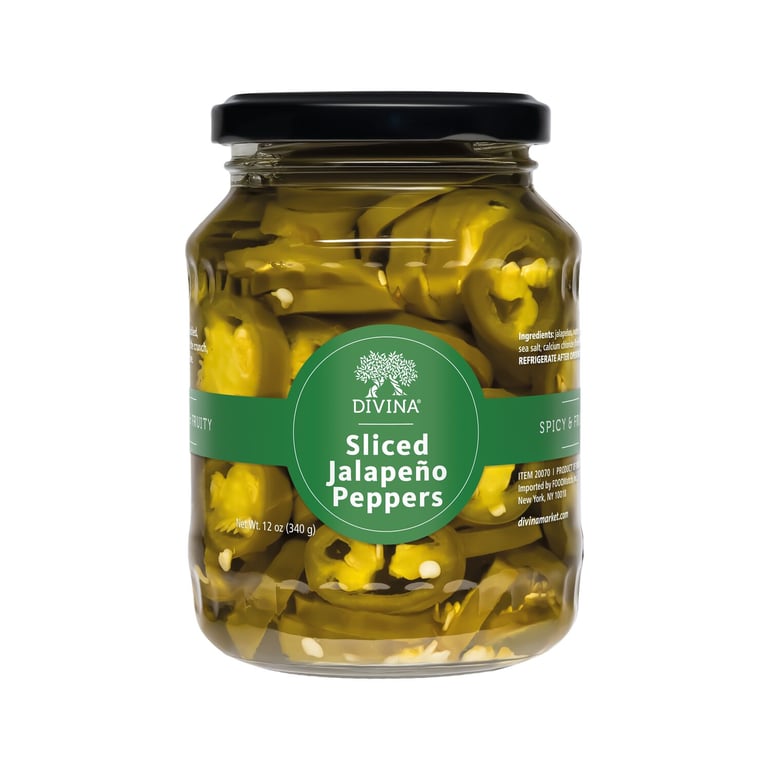 20070 - Sliced Jalapeño Peppers